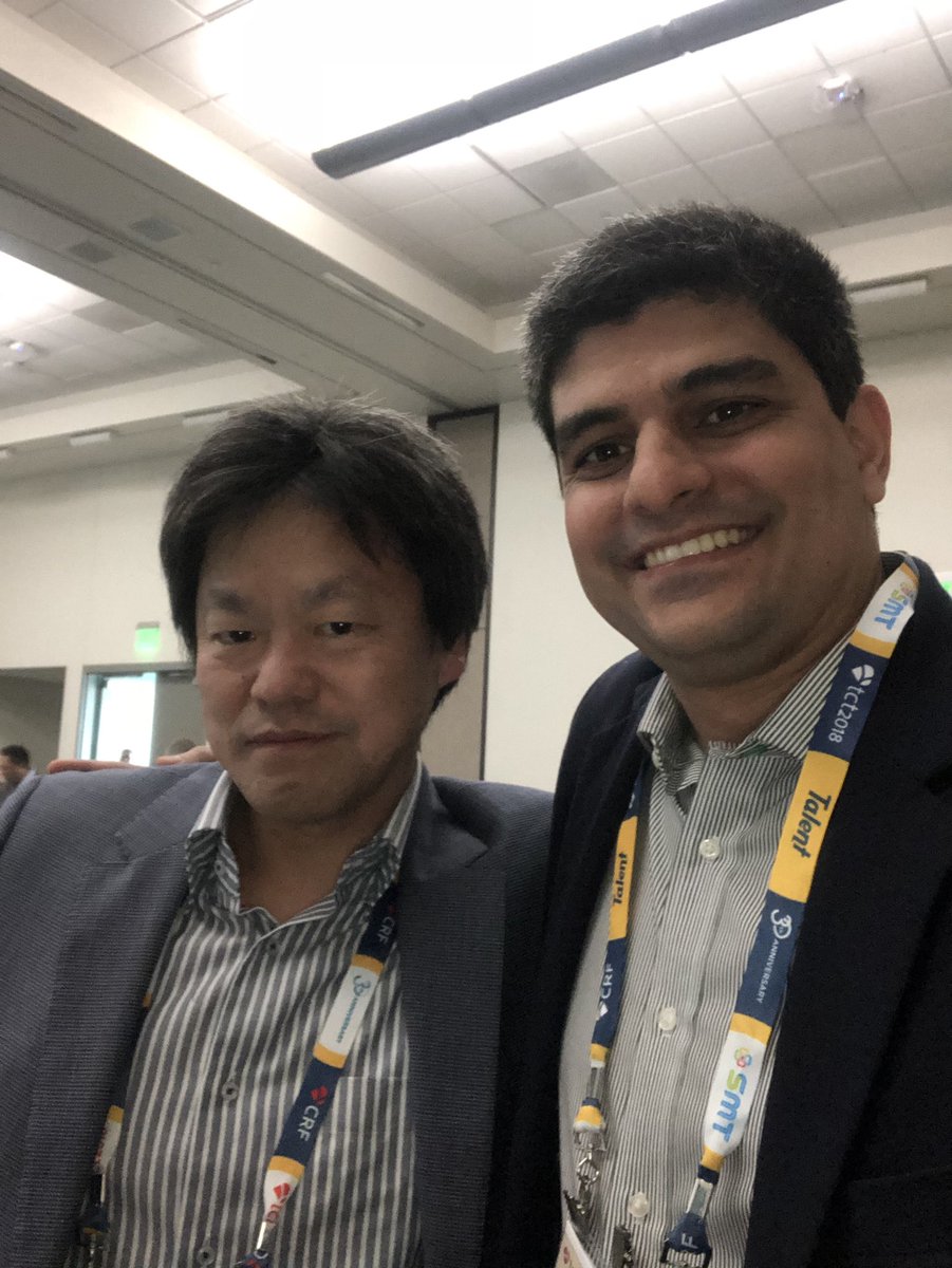 evandrofilhobr's tweet image. Satoru Sumitsuji! Legend! 👏🏻👏🏻👏🏻 #TCTConference #tct2018