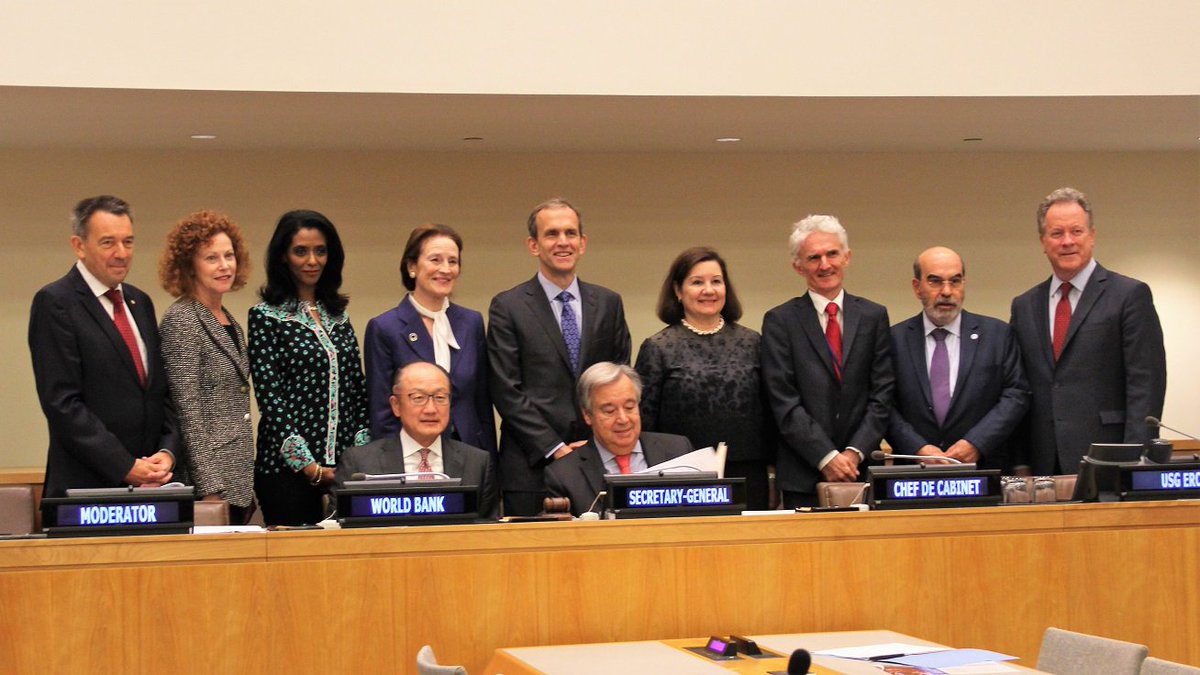 When we talk about famine, it’s easy to get lost in the numbers. Each of those numbers is a person deserving of a chance for a full life. For the lucky ones who survive,famine destroys hope. We have it within our power to change that--<a href="/WorldBank/">World Bank</a> Pres. @JimYongKim #EndFamine #UNGA