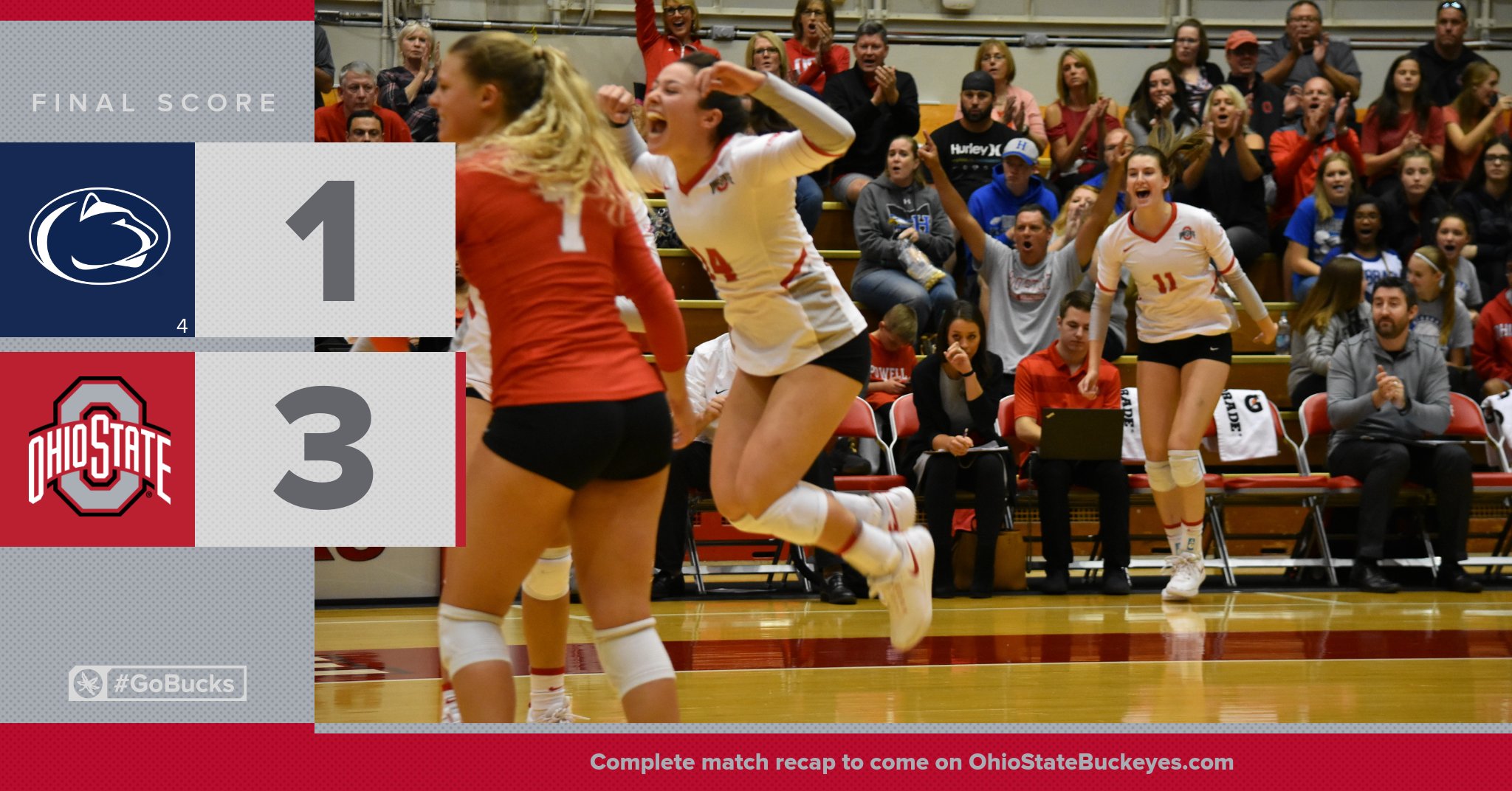 Ohio State Women's Volleyball on Twitter "🌰🌰BUCKEYES WIN!!!🌰🌰 Ohio