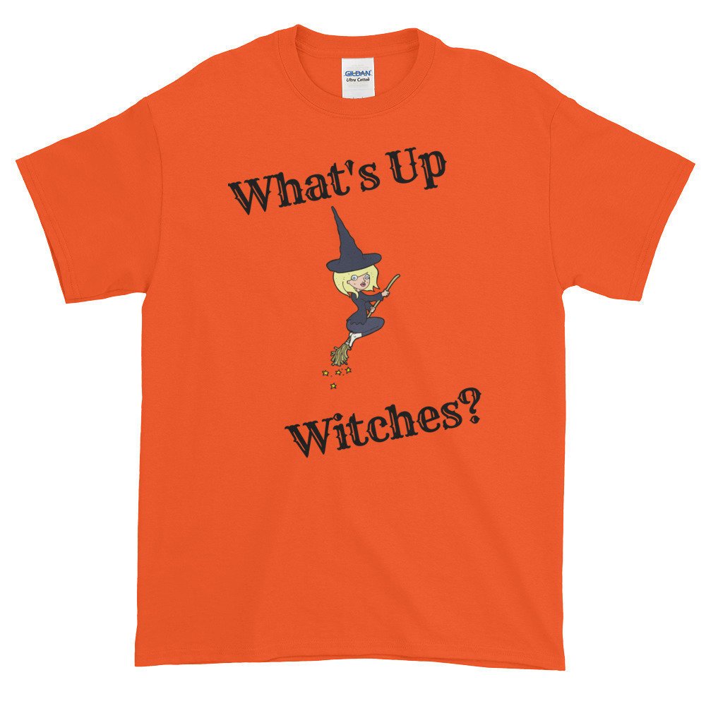 TTicked's tweet image. What's up Witches - Halloween - Unisex T-Shirt

This cute Halloween design is perfect for a Halloween party or for trick or treating.

tickedoffts.com
