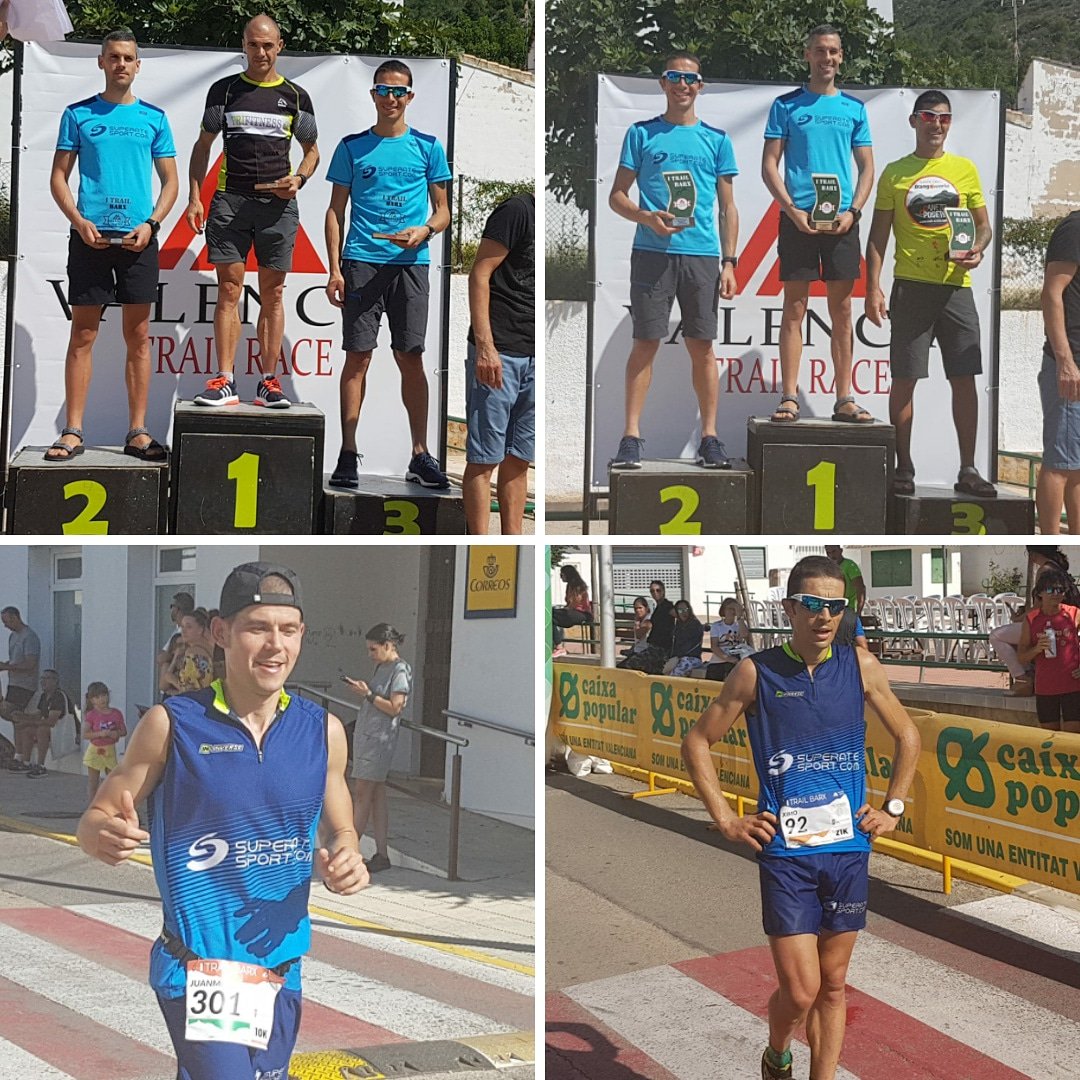 Hoy hemos estado en el Trail de Barx, carrera del circuito #valenciatrailrace
Carrera muy dura y técnica con subida al cim del Monduber, en un día con muchísimo calor.

Superatesport.com
Tu tienda de Trail, Running, Ciclismo y Nutrición Deportiva.