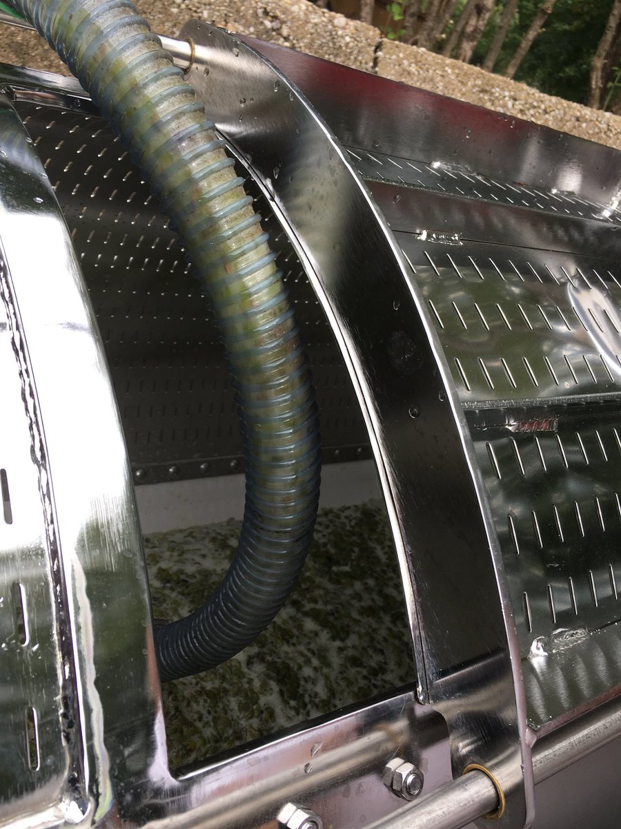 First time Pressing with the new press