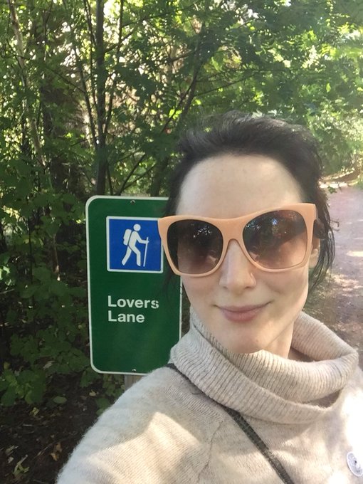 Anne of Green Gables (ridiculous wig hat and all) on my last day in PEI. Excuse grubby no makeup face