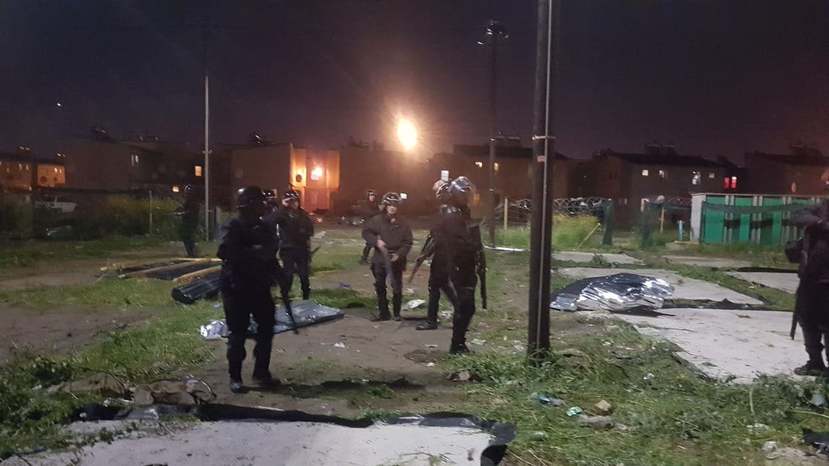 RED ANTS deployed to Langa. Housing project under threat from protesting community