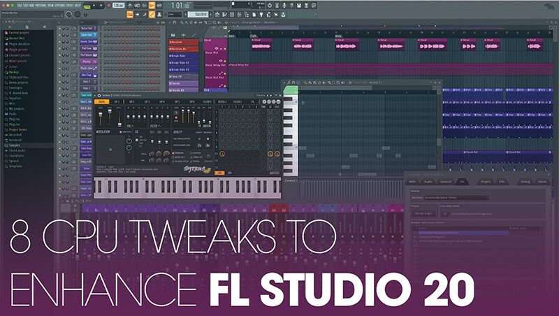 MusicTechMag's tweet image. Leo Koenigh (aka @shroomhead1) explains 8 CPU tweaks you can make to enhance your @FL_Studio experience - bit.ly/2NwzUX6 #flstudiotutorials #Flstudio