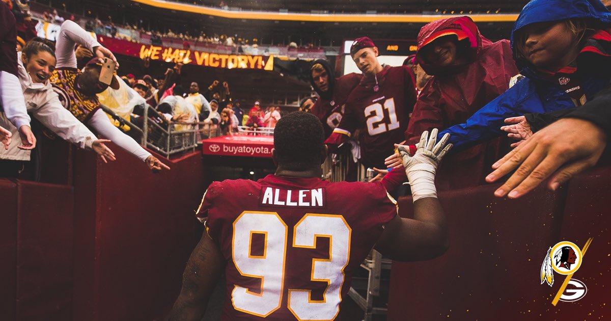 For the @FedExField faithful. 

#HTTR