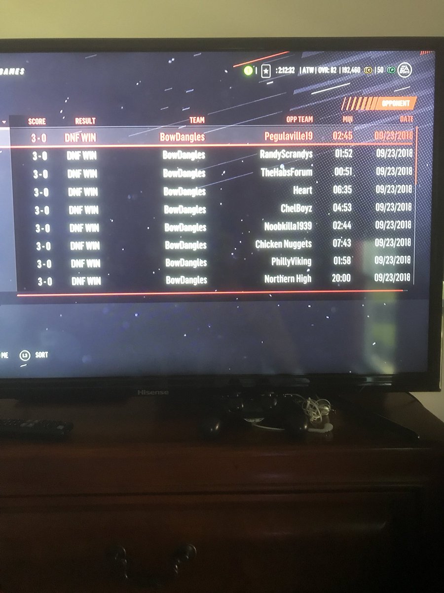 averagedeer21's tweet photo. @EASPORTSNHL @TheFlopFish @Jmclean42 This guy booted me and everyone else he’s played. PSN is “Mozurg” if you could look into it.. https://t.co/L8CfWHuwlb