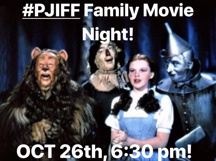 Are you coming to Family Movie Night?! We will be showing "The Wizard of Oz" at the Morgan Hill Downtown Amphitheatre! will be a costume contest for any kids dressed in Halloween costume. Come support Poppy Jasper and the City of Morgan Hill! #filmfestival  #PJIFF #movienight