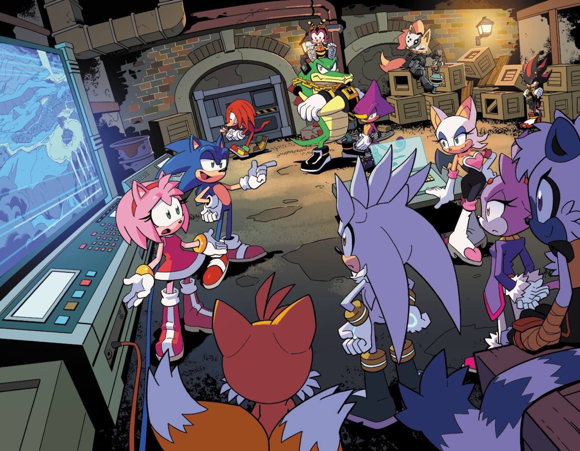 SonicSourceBlog's tweet image. An unlettered look at the the Resistance mission briefing from #IDW #Sonic #9 courtesy of the IDW Sonic Comic Squad on Facebook!
#SonicSource #SEGA #SonicComics #AmyRose #Knuckles #Tails #Shadow #Silver #Tangle #Whisper