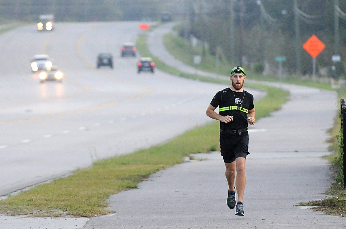 JoyBonala's tweet photo. Summerville's Daniel Hayes will run 72 miles in 12 hours for his brother #Run4Doug @HotTubF3 https://t.co/OHsiYLik8b https://t.co/iAAEU8tDlf