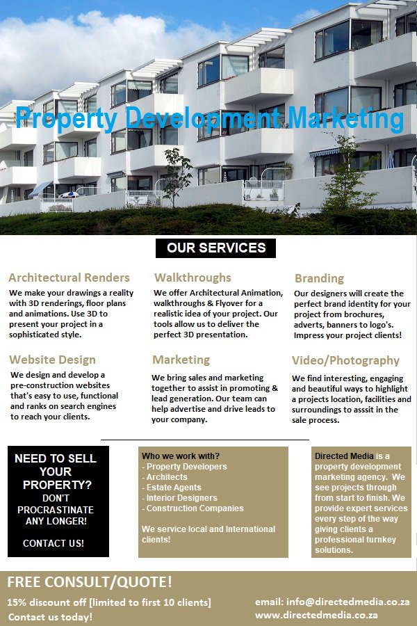DirectedGroup's tweet image. Collaborative property development marketing solutions!