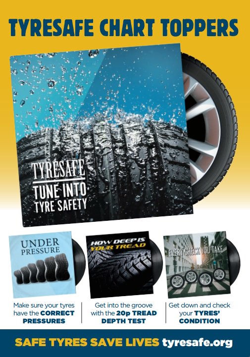 How deep is your tread?  It’s #TyreSafetyMonth and Tyresafe is looking for your own #GetintotheGroove poptastic tyre-checking hits.  Don’t be shy! #TyreSafe #TuneintoTyreSafety youtu.be/6y9hs7jm4oM