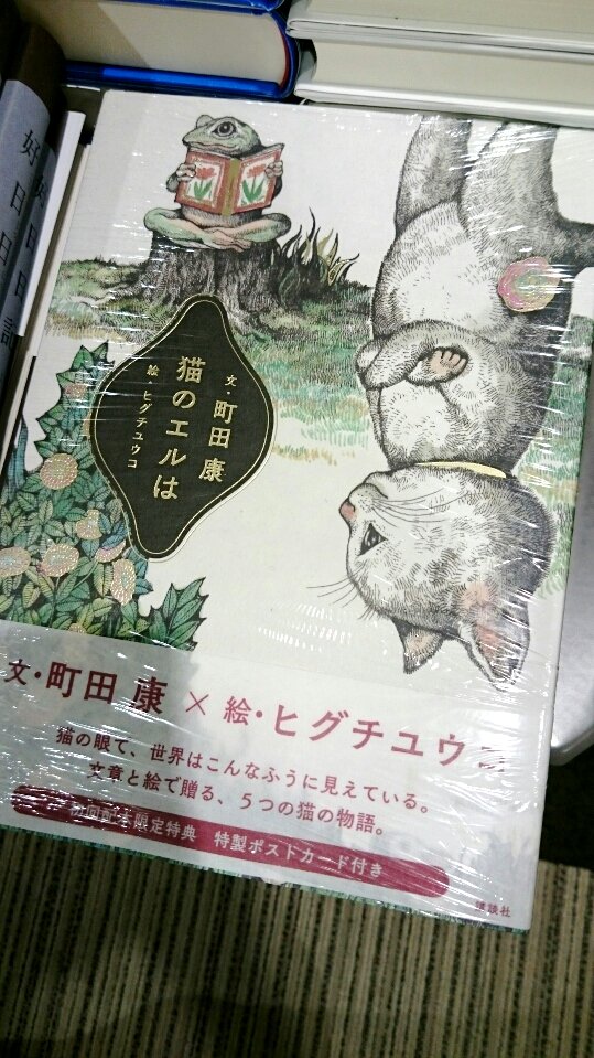 有隣堂ルミネ横浜店 Twitterren 夢のコラボが実現 猫好き作家としても有名な町田康さんとヒグチユウコさんのイラストによる 猫 のエルは 講談社 は五つの猫の物語 猫への愛情がたっぷりつまった作品です