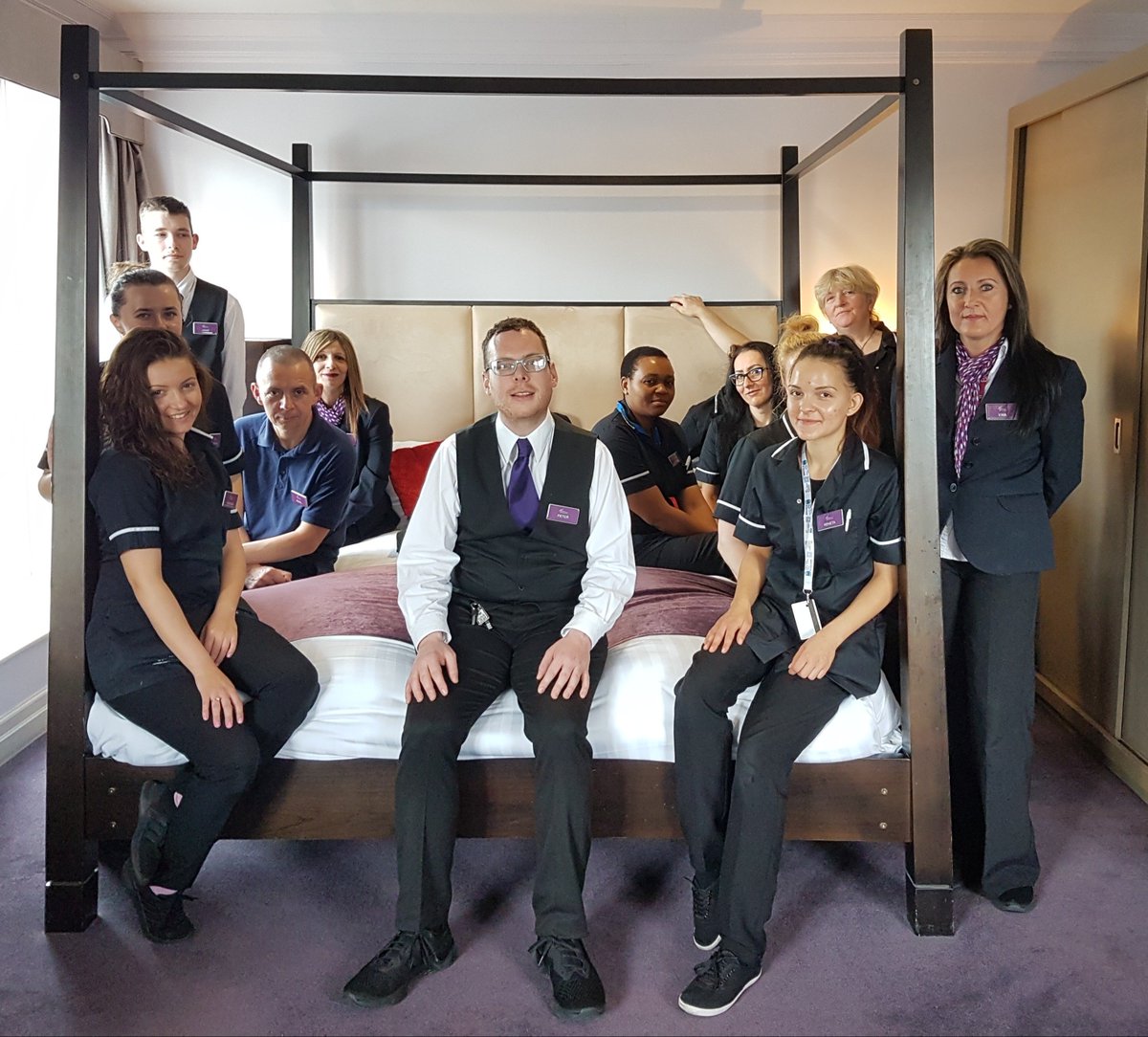 TalbotStill's tweet photo. A big thank to our fantastic award-winning Accommodation Team on this Accommodation Appreciation Day!!! You are the best, guys! 💪❤️ #teamtalbot #accommodationteam #workplaceheroesstillorgan https://t.co/GFmwEPDWPG
