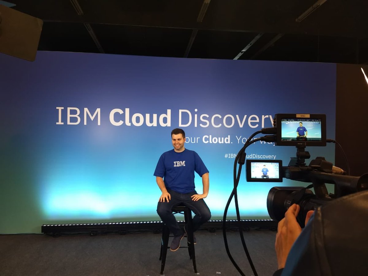 livios's tweet image. Já começou o #IBMCloudDiscovery, acompanhe ao vivo com a @smazon7 e o @thiviola ao vivo: ibm.co/2wYhLau