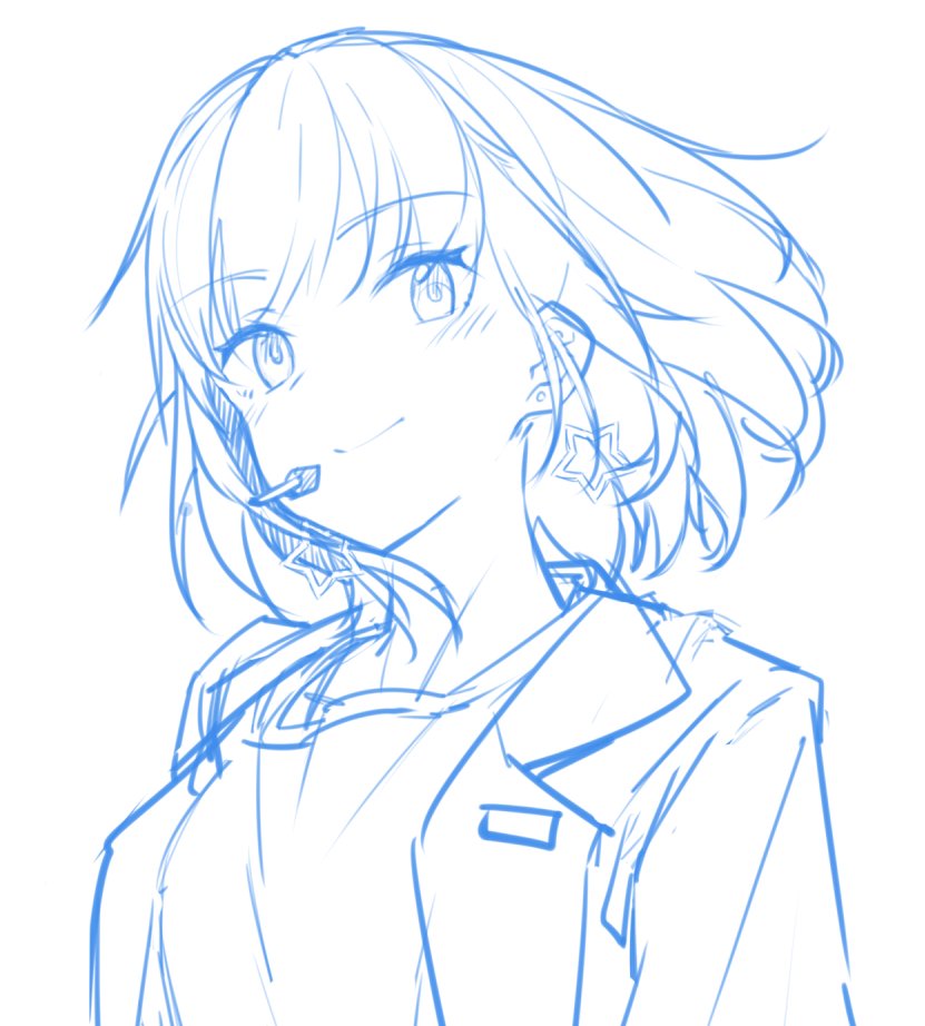このタグを見た絵描きさんは下描きまたはラフを晒す