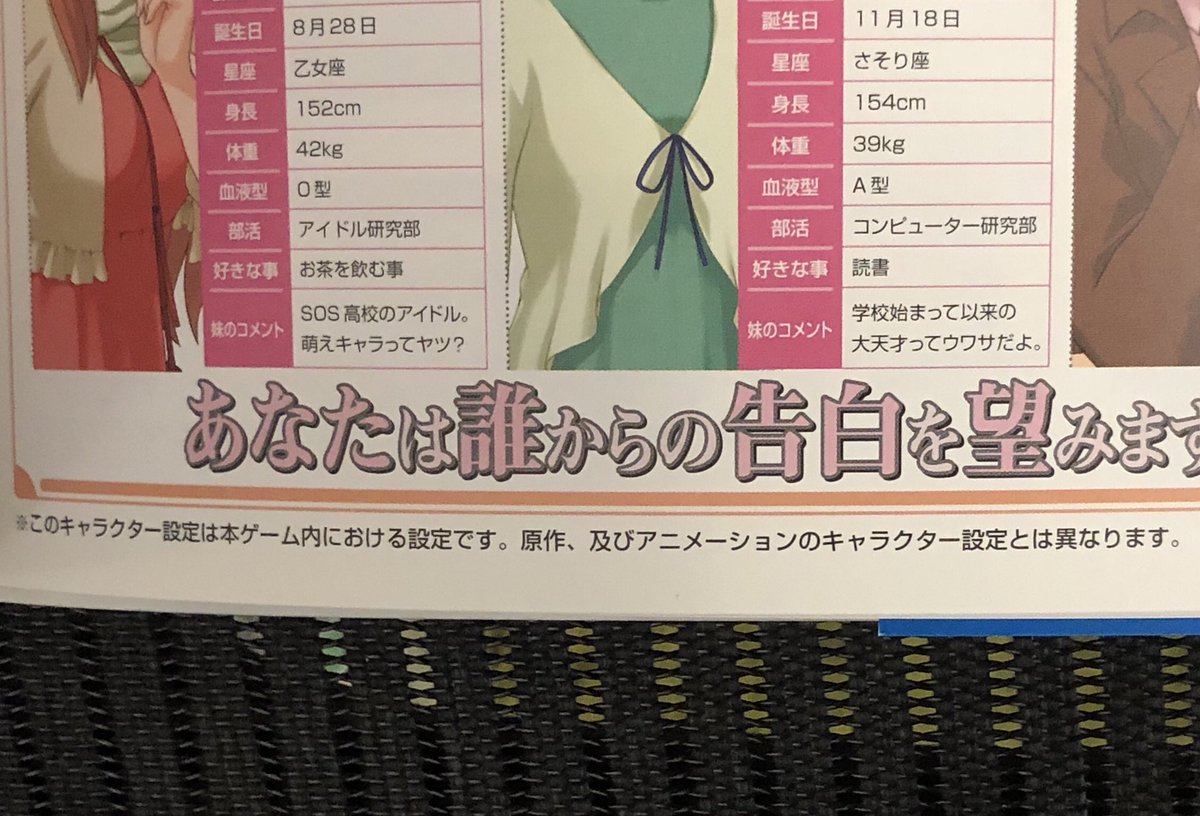 Twitter पर 非公式 涼宮ハルヒの覚書 本日は平野綾さんのお誕生日 ということでゲーム 涼宮ハルヒ の戸惑 内恋愛slg Sos団がおくる最高にして至高のラブストーリー の設定でのハルヒの誕生日をお祝いされている方も多数います ハルヒキャラの誕生日は原作