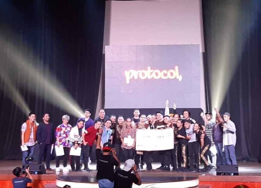 angelwave_'s tweet photo. WE GOT ONE THING TO SAY. WE CAME TO SLAY.

All the pain from trainings to rehearsals, days of not getting enough sleep to rekta shift and everything behind the scenes has paid off. 🎊

Congratulations Transcom Crackerjacks!!! 💖

#Protocol2018 #2ndRunnerUp ☠️ https://t.co/hMA4W9TVzu