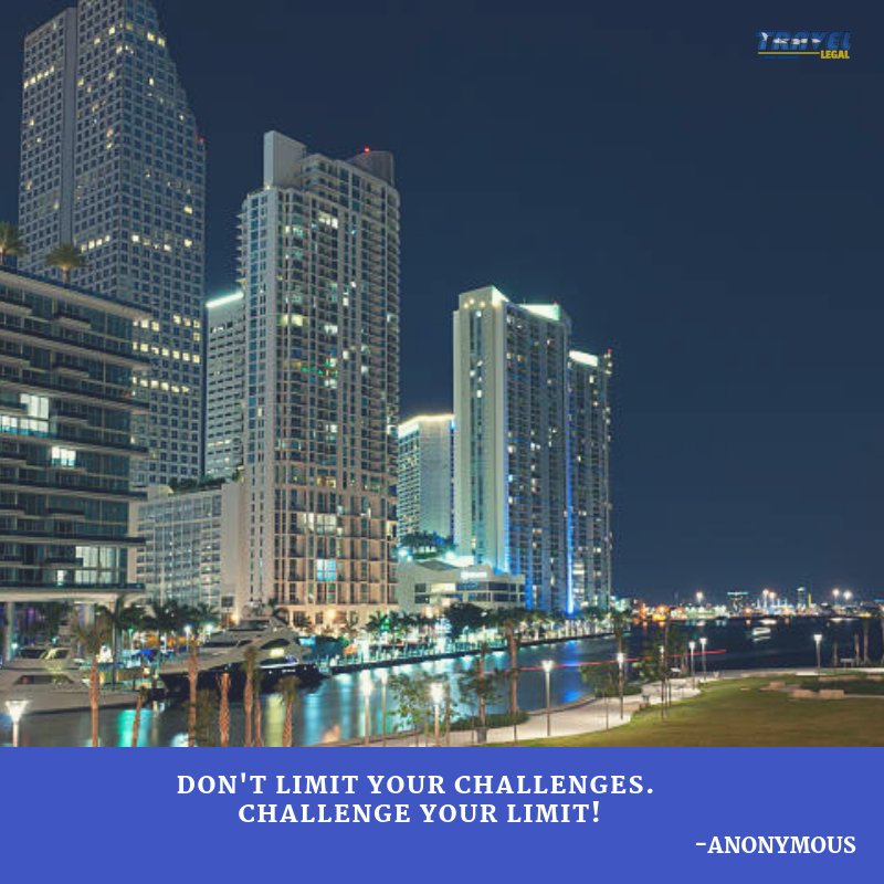 Don't limit your challenges..Challenge your limit.
#MondayMotivation #NewWeek #TravelLegal #VisaAdvisory #VisaAppeal