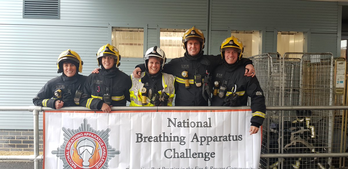 LondonFire's tweet photo. Congratulations to #Heston Red Watch who placed second overall at the @NBACuk competition at the weekend. Crews from #Wembley also took part &amp; Watch Manager Helen Christmas won the incident command category. They competed against fire &amp; rescue services from around the UK. https://t.co/AgesKOz671