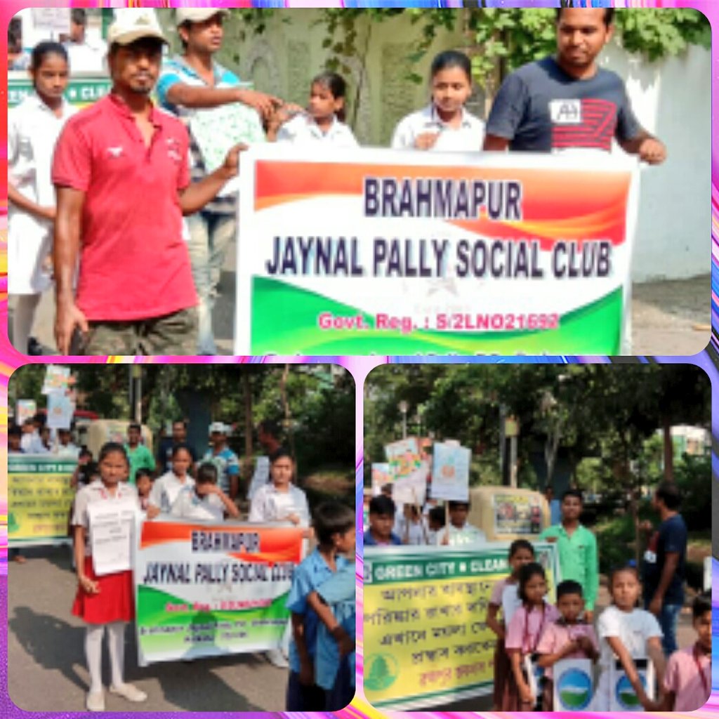 KPSouthsubnDiv's tweet photo. In the consecrate morning of Mahalaya to suppress the demons of deforestation,untidiness,mosqu-ito borne diseases 12 clubs & 6 schools participated in this massive rally in presence of councilors to support #Clean_City_Green_City initiative taken by #Bansdroni PS.
Courtsy-#KP_SSD https://t.co/jkx7ll1DkC
