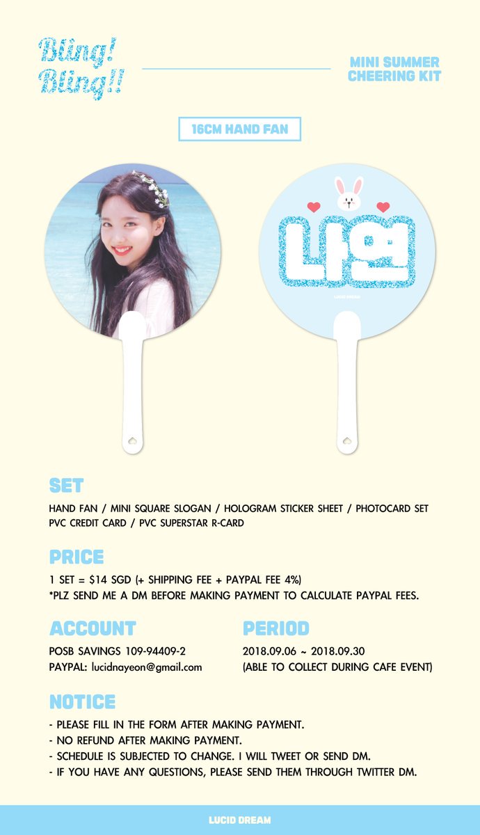 HorangiGOSP's tweet photo. Pack de verano de #NAYEON ESP🇪🇸 GO #TWICE
@luciddream_ny's Mini Summer Cheering Kit

🍬 Pack de regalos de Nayeon (los que puedes ver en la foto) y algunas sorpresas más.

📆 Hasta el 25 de Octubre.

💰11€

📋Form : https://t.co/8vU4kMt77z https://t.co/L7KGtB4ByU