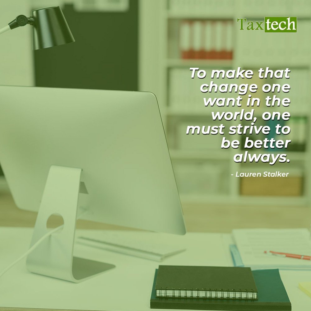 TaxTechNG's tweet photo. You have to be better always.
#Taxtechng #MondayMotivation https://t.co/sCJuWkbzV4