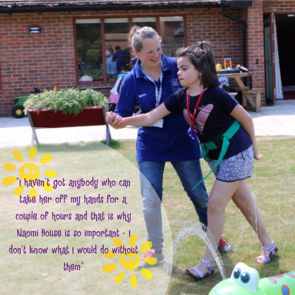 naomiandjacks's tweet photo. #Respite care, which costs £1,200 for one day/night at our hospices, is #vital for parents. Ella has been visiting us for respite for many years and her mum had this to say of the service... #HospiceCareWeek #heartmyhospice https://t.co/qgUhv5FtnT