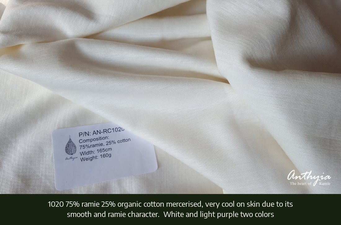 Anthyia_Ramie's tweet photo. Anthyia 75% ramie, 25% organic cotton, weight 160 g, colours; white and light purple.
#Anthyia #ramie #organic #cotton https://t.co/eOmhEk4AMh