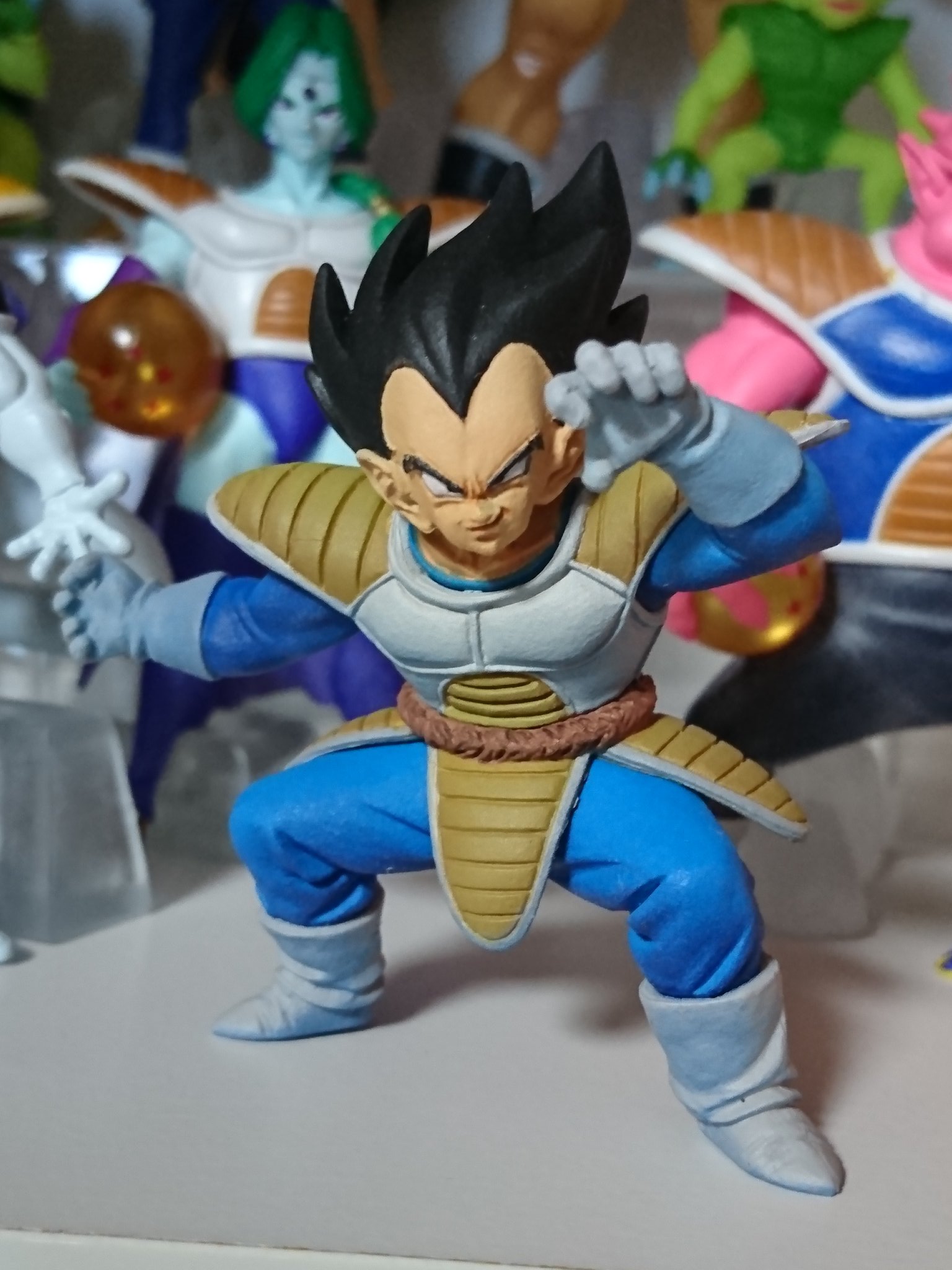ミ*ン様 ドラゴンボール ベジータ Ultra Ego改造リペイントフィギュア Yahoo!オークション - ドラゴンボールZ 超サイヤ人ベジータ