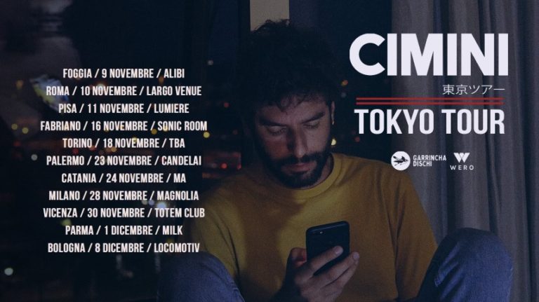 Tokyo il nuovo singolo di #CIMINI e la date di Tokyo Tour

piuomenopop.it/index.php/2018…

<a href="/garrinchadischi/">Garrincha Dischi</a> <a href="/weroeventi/">WERO Eventi</a>