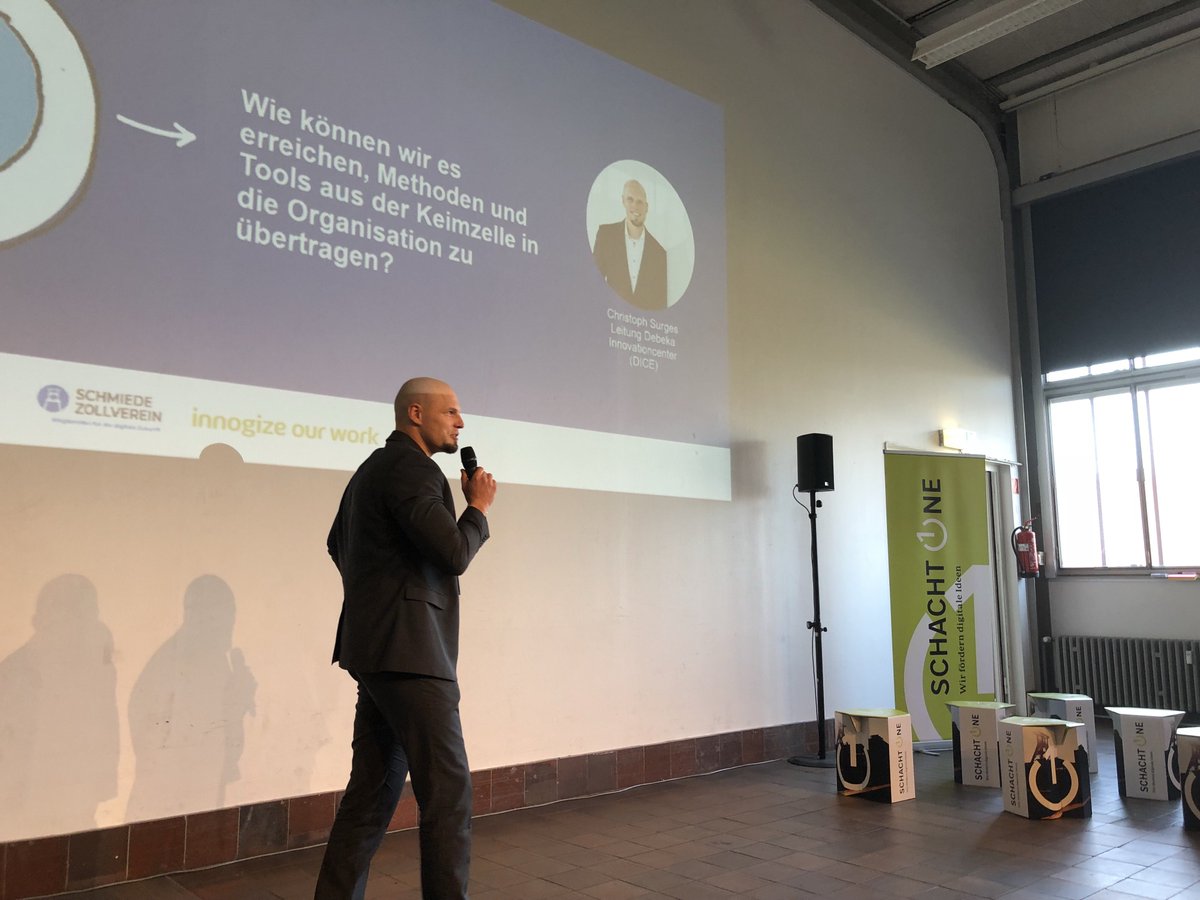 #ExpDialogue - Pitch von <a href="/dice_christoph/">Christoph Surges</a> : „Wie gelingt es Tools &amp; Innovationen der Keimzelle auf die übrige Organisation zu übertragen?“ ... wir freuen uns auf eine spannende Diskussion <a href="/debeka/">Debeka</a> <a href="/detecon/">DETECON Consulting</a> #CompanyReBuilding <a href="/ZOLLVEREIN/">Zollverein</a> <a href="/KrausFlorian/">Florian Kraus</a> <a href="/dice_patrick/">Patrick Dice</a> #telekomwall