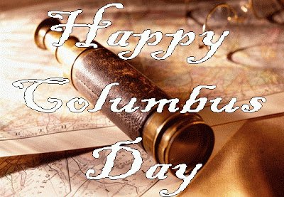 The #EarthisRound! Cheers! Happy #ColumbusDay!
