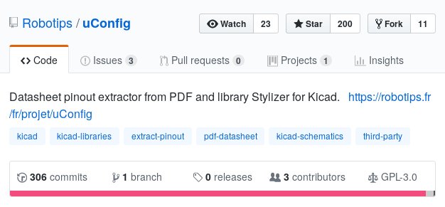Robotips_asso's tweet photo. 200 stars for #uConfig !! 🤩 Thank you very much to encourage us to develop this tool. https://t.co/NGaDG8qSok