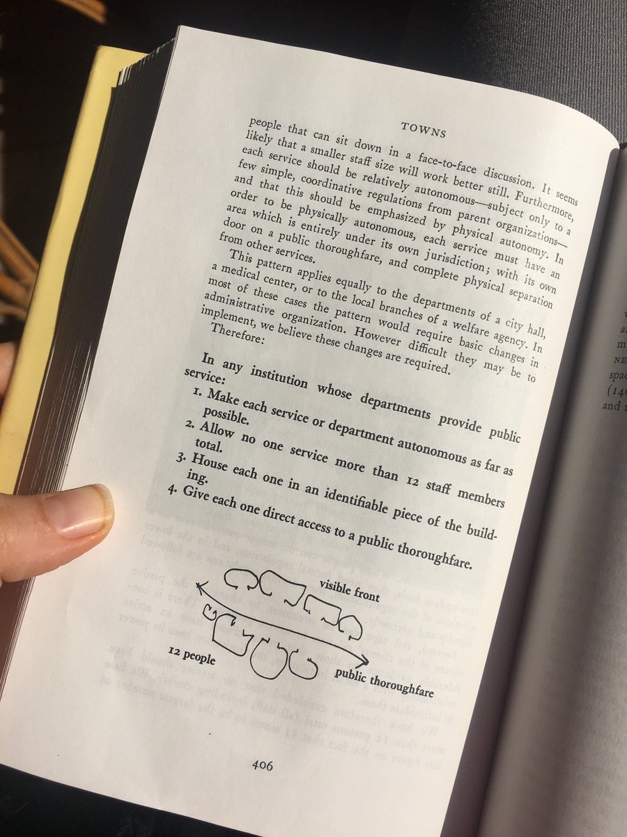 katska's tweet image. Funny the things you find in a yoga studio #smallservices #humanegovernment #apatternlanguage #classictexts