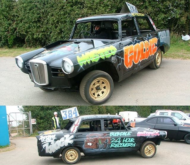 Toward27's tweet photo. #Wolseley #1660 #ClassicCar #ClassicWolseley #Wolseley1660 #BritishClassic #Farina #A60 #BangerRacing #DemoDerby #DemolitionDerby #NorthernBangers #NationalBangers #Hednesford #Pre68 #Incarace #BMC #CarsOfInstagram https://t.co/CVA8mKzQRE https://t.co/RAK8Fn31vR
