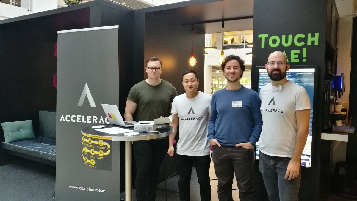 RealityNomad's tweet photo. First day of #Accelerace October Camp is going to start! 

#TOMMI #DigitalHealth https://t.co/xqytKfnkkm