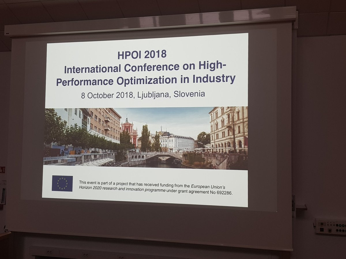 Talbi el-ghazali (@talbielghazali) on Twitter photo In HPOI conference on High performance Optimization in Industry. Giving 2 talks. <a href="/Inria_Lille/">Centre Inria de l'Université de Lille</a> <a href="/SynergyTwinning/">Synergy Project</a> <a href="/univ_lille/">Université de Lille</a> In HPOI conference on High performance Optimization in Industry. Giving 2 talks. <a href="/Inria_Lille/">Centre Inria de l'Université de Lille</a> <a href="/SynergyTwinning/">Synergy Project</a> <a href="/univ_lille/">Université de Lille</a>