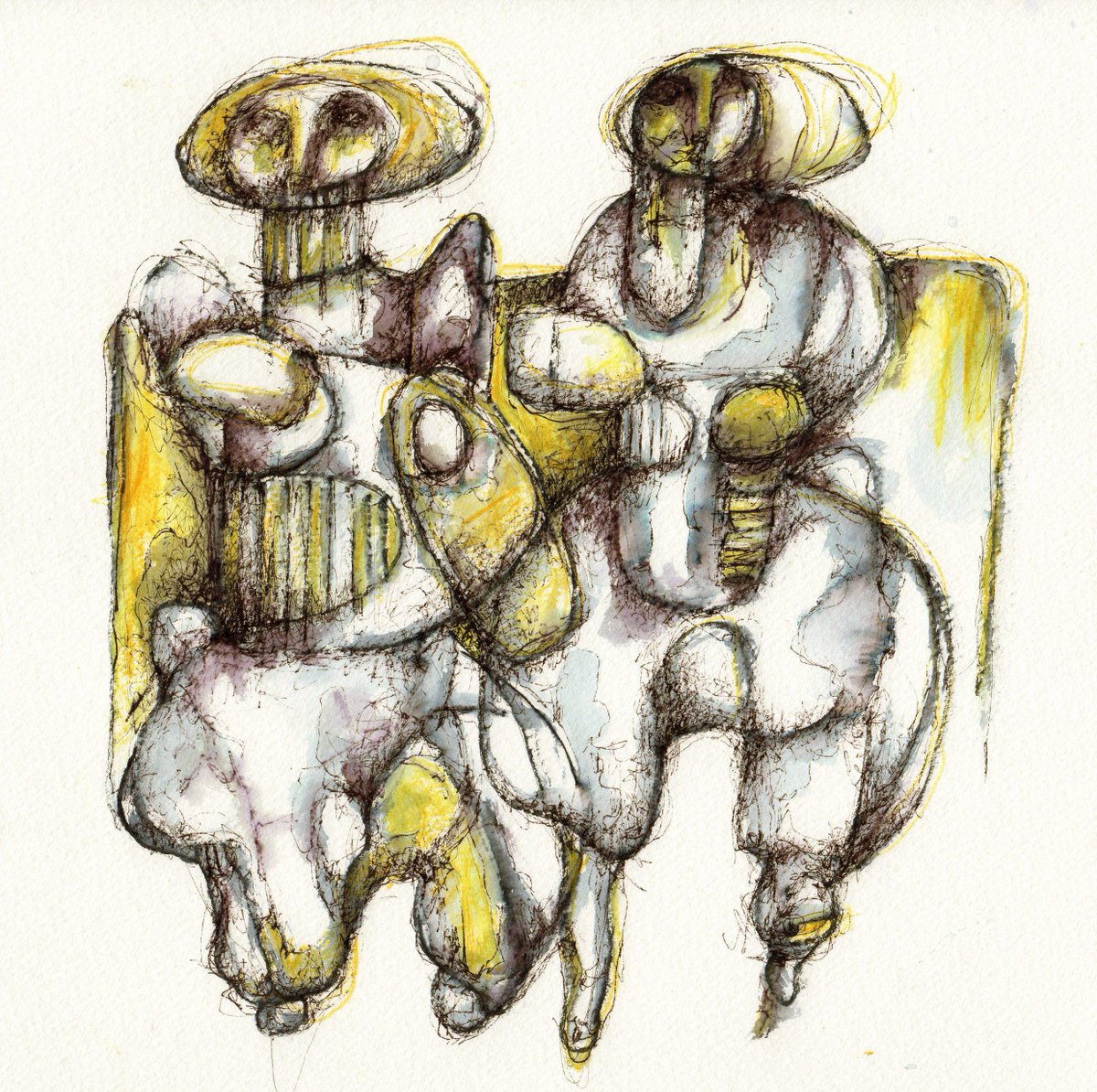 eleanoradairart's tweet image. Making use of some yellow ink on a grey day here in Scotland. Working from some drawings in my Venus sketchbook #art #archaeology #Inktober #drawing #yellow 

eleanoradair.com