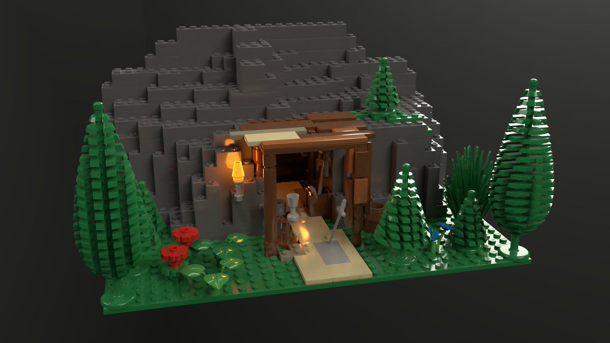 Troll Patrol on Twitter: "Whose cave might this be? Created with the #Lego  Digital Designer, rendered with #Blender, imported using Toby Nelson's  fantastic import plugin. https://t.co/3iheKtoXrC" / Twitter