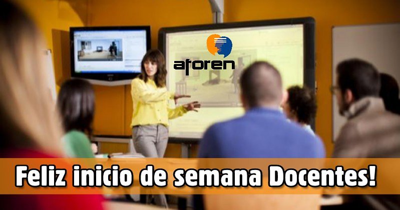 aforen_'s tweet photo. ✔️Comenzamos una nueva semana con muchas ganas y entusiasmo 💪, disfruta de tu pasión amigo/a #Docente... 📚 #FelizLunes #CursosGratis #Sepe #CertificadosDeProfesionalidad #CursosInem https://t.co/vxDkzsy1jA