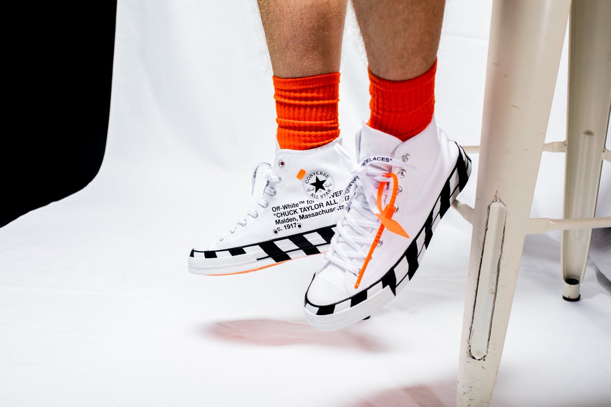 converse off white 70 stripe
