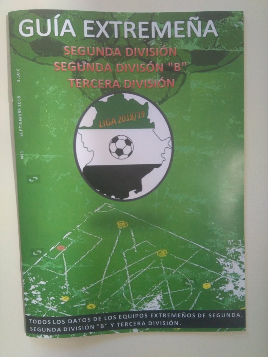 GuiaExt's tweet image. ¡Ya a la venta la guía más completa del fútbol extremeño!.  ¡No te quedes sin ella!