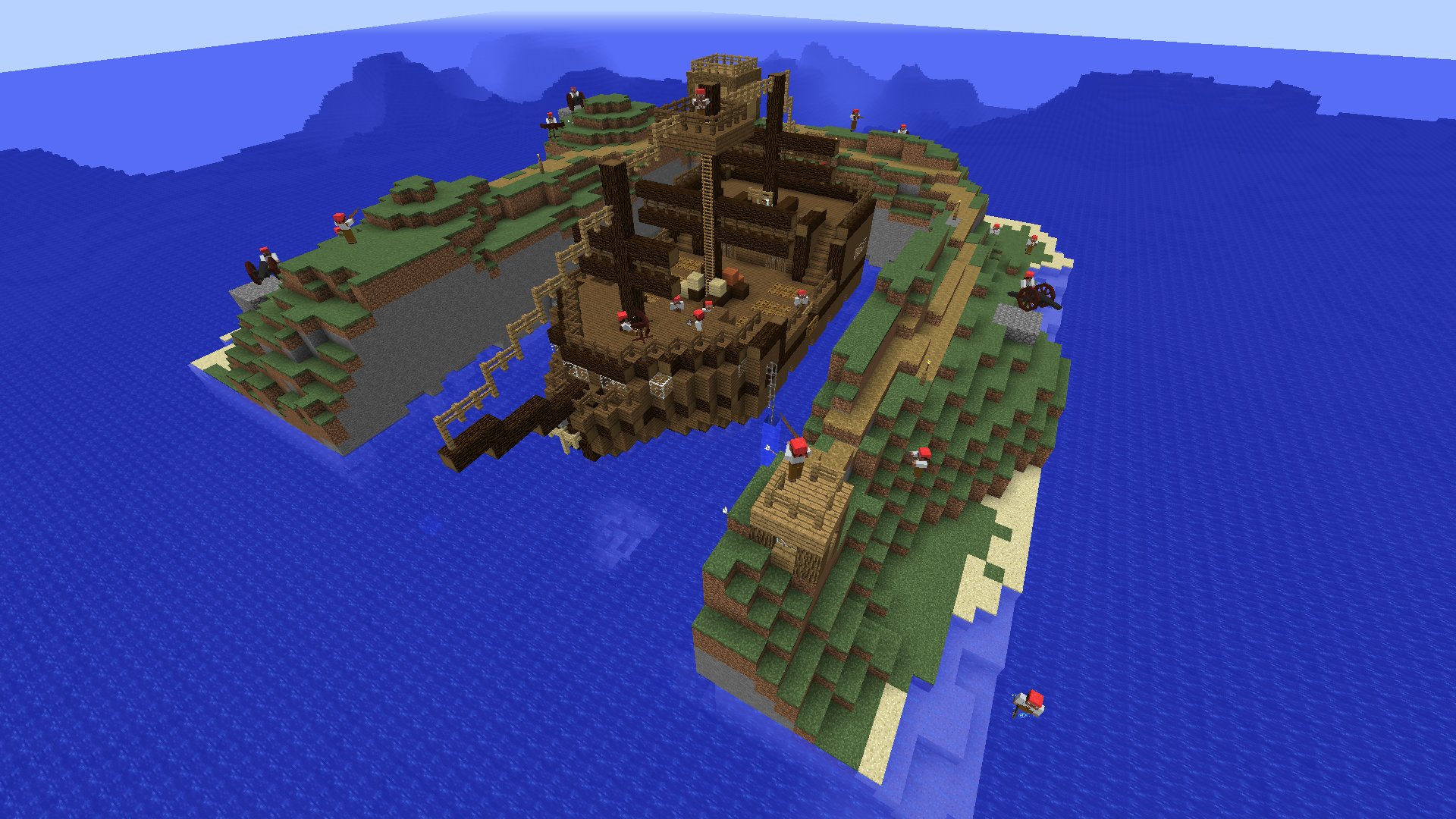 Twitter 上的 Scopemg36 多分マイクラmod初の戦艦ダンジョンだと思う Twitter