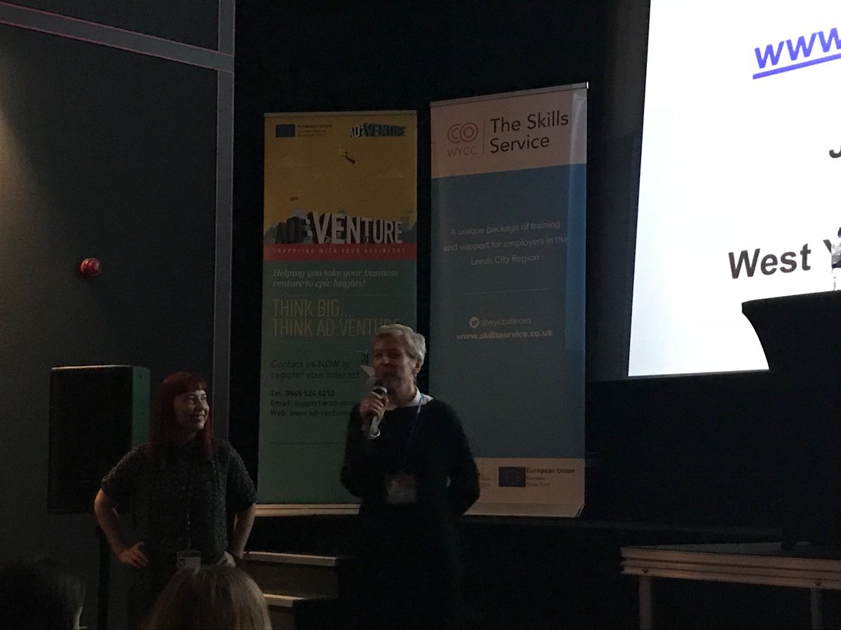 OpenComms_LD's tweet image. Sponsors at #socialmediaontoast ⁦@ADVENTURE_LCR⁩ and #theskillsservice start the proceedings. #LeedsBizWeek
