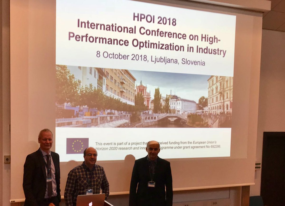 Thomas Bartz-Beielstein (@bartzbeielstein) on Twitter photo <a href="/SynergyTwinning/">Synergy Project</a> HPOI (International Conferences on High-Performance Optimization in Industry) opened by Bogdan Filipic, El-Ghazali Talbi and Thomas Bartz-Beielstein dis.ijs.si/hpoi2018/ <a href="/bartzbeielstein/">Thomas Bartz-Beielstein</a> <a href="/SynergyTwinning/">Synergy Project</a> HPOI (International Conferences on High-Performance Optimization in Industry) opened by Bogdan Filipic, El-Ghazali Talbi and Thomas Bartz-Beielstein dis.ijs.si/hpoi2018/ <a href="/bartzbeielstein/">Thomas Bartz-Beielstein</a>