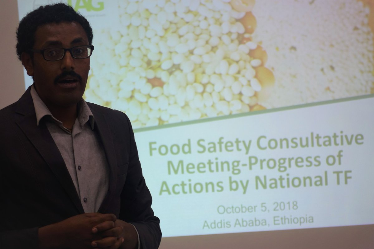 ENTAGProgram's tweet photo. #ENTAG held a consultative meeting on #Food_safety in #Ethiopia. The meeting brought Ethiopian govt agencies and #Dutch experts together. Productive discussion was made on international standards as well as cross-sectoral legal &amp; institutional frameworks of #FDSty in Ethiopia. https://t.co/iYZYCuFcbS