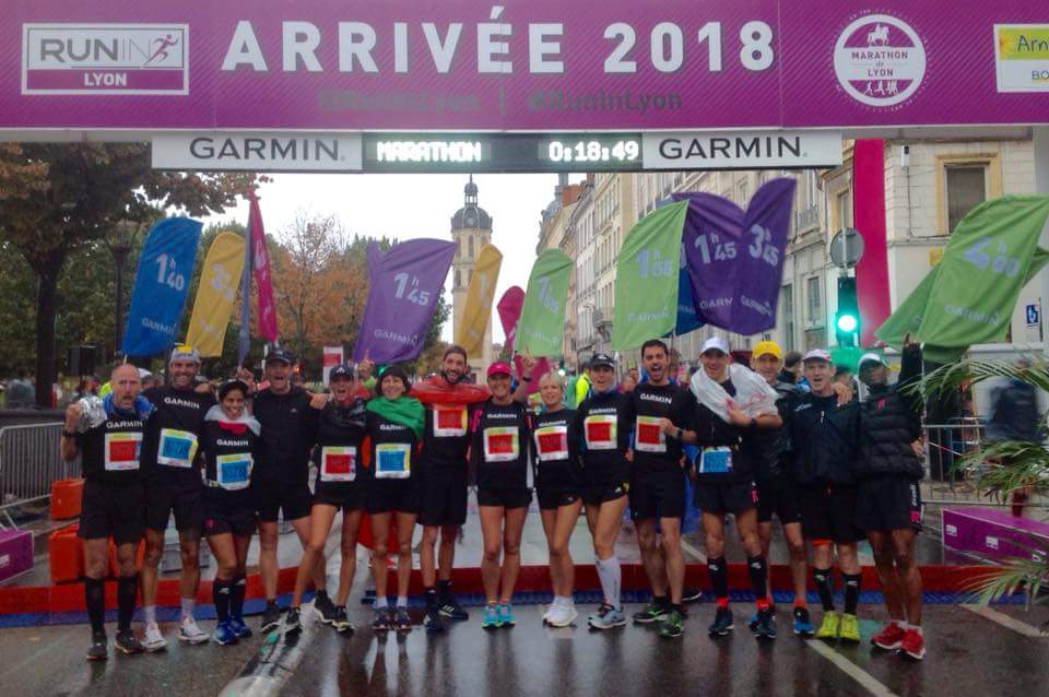 Mission accomplie pour les meneurs <a href="/runandfreedom/">Run&Freedom</a> au #runinlyon2018  avec <a href="/GarminFrance/">Garmin France</a> ... Bravo à tous les participants