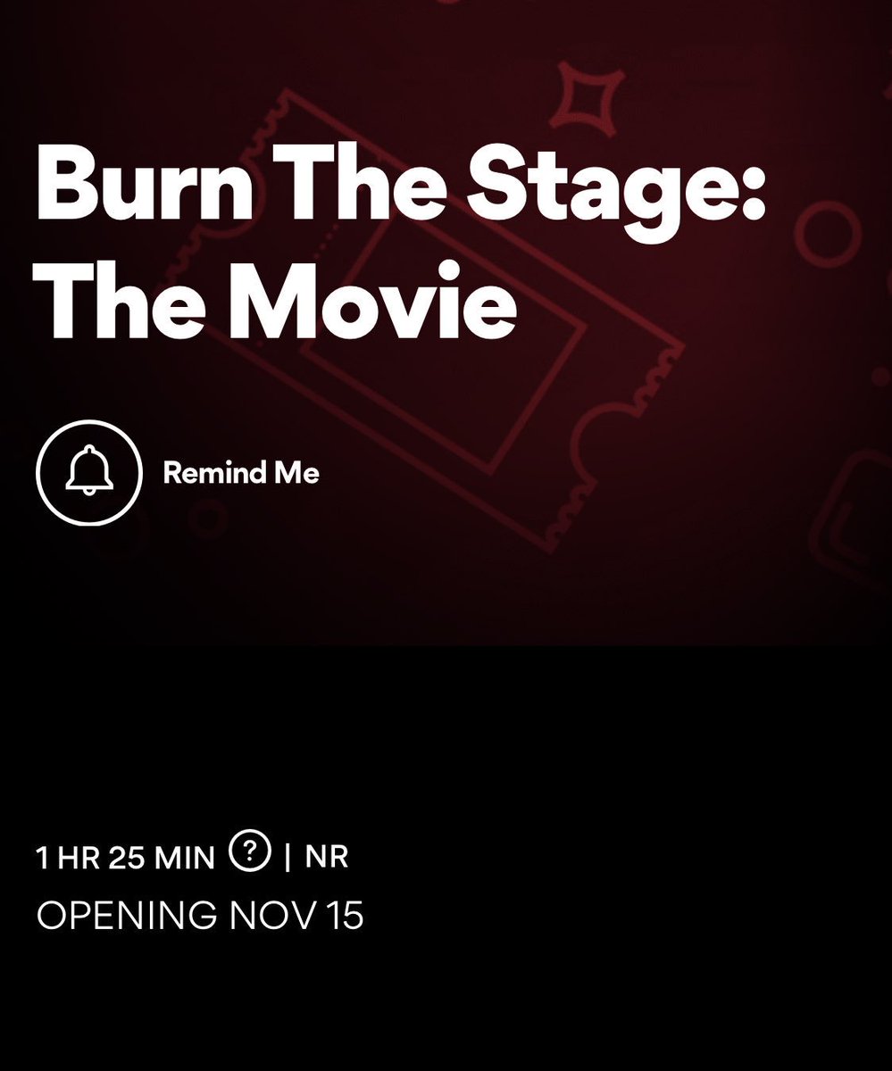 BTSquadPress's tweet photo. [INFO]
K-ARMY vió el póster y escuchó la noticia de que Burn The Stage: The Movie se estrenará en noviembre.

Muchos piensan que hicieron la versión de la película de los episodios de YouTube.

¿QUE CREEN QUE SEA ARMY'S? 🤔 Yo estoy muy emocionada 😂

©BTSARMY_Salon | @BTS_twt https://t.co/Ar8T1NTnow