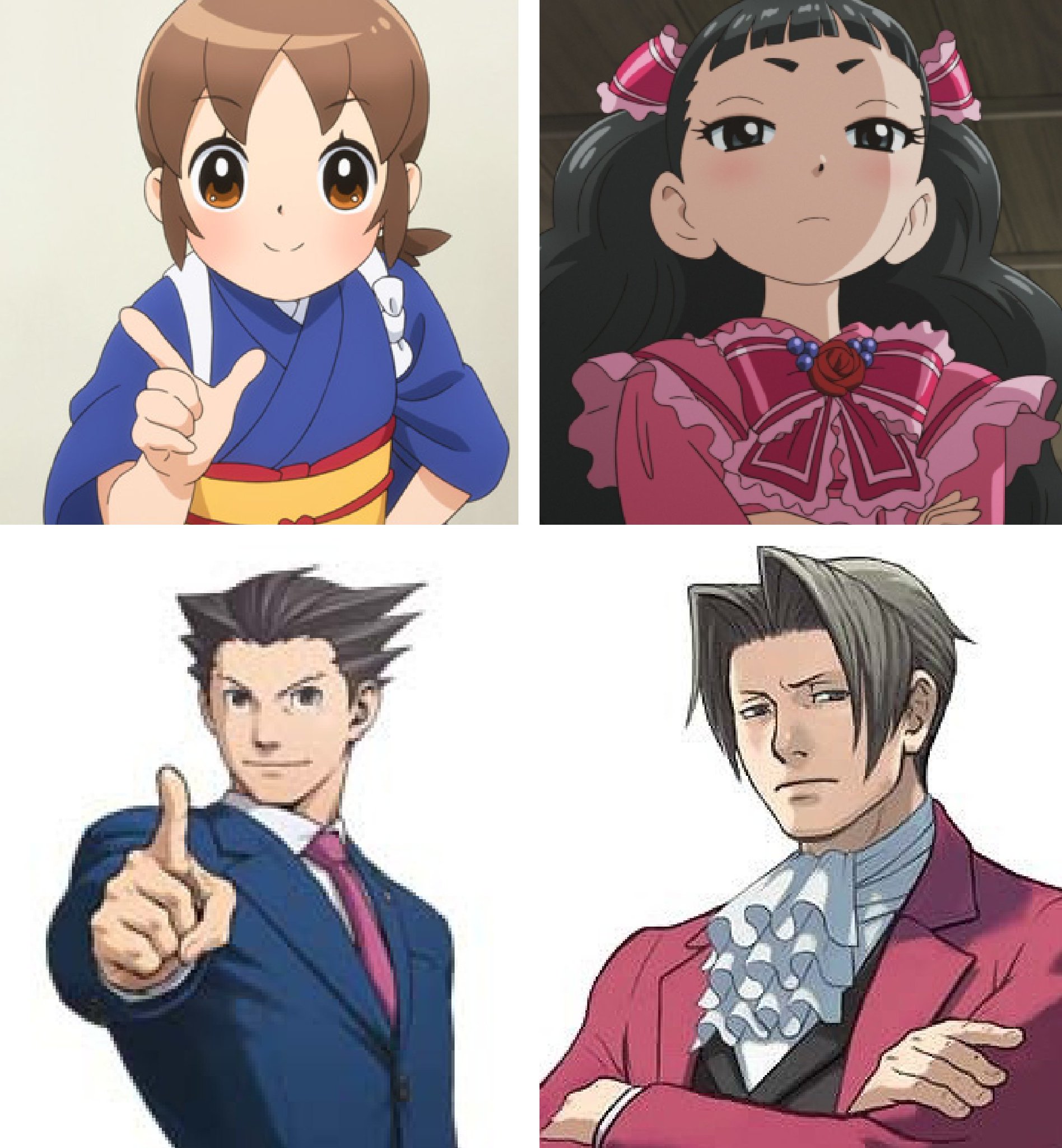 逆転裁判 まとめ売り 御剣怜侍 みぬき ホームズ 成歩堂龍一 響也 糸鋸